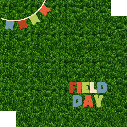 Field Day 12 x 12 Double-Sided Scrapbook Paper by SSC Designs