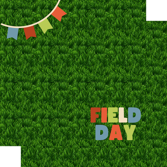 Field Day 12 x 12 Double-Sided Scrapbook Paper by SSC Designs