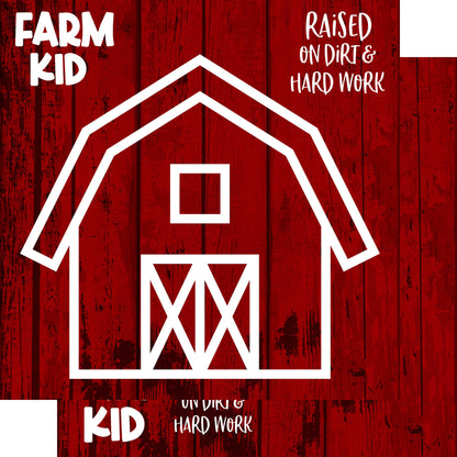 Farm Kid 12 x 12 Double-Sided Scrapbook Paper by SSC Designs
