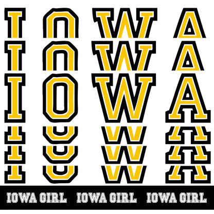 Iowa Girl  12 x 12 Double-Sided Scrapbook Paper by SSC Designs