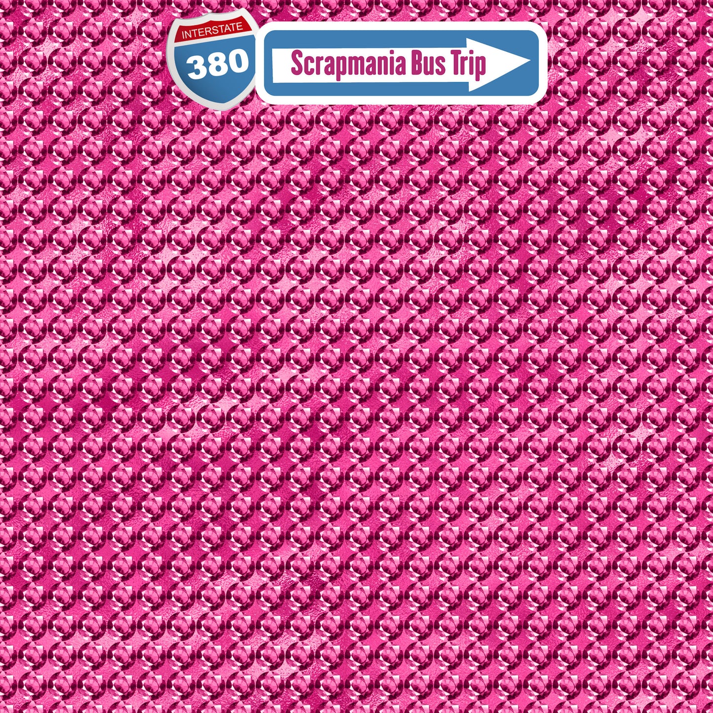 Scrapmania Bus Trip 12 x 12 Double-Sided Scrapbook Paper by SSC Designs