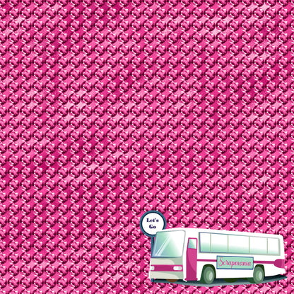 Scrapmania Bus Trip 12 x 12 Double-Sided Scrapbook Paper by SSC Designs