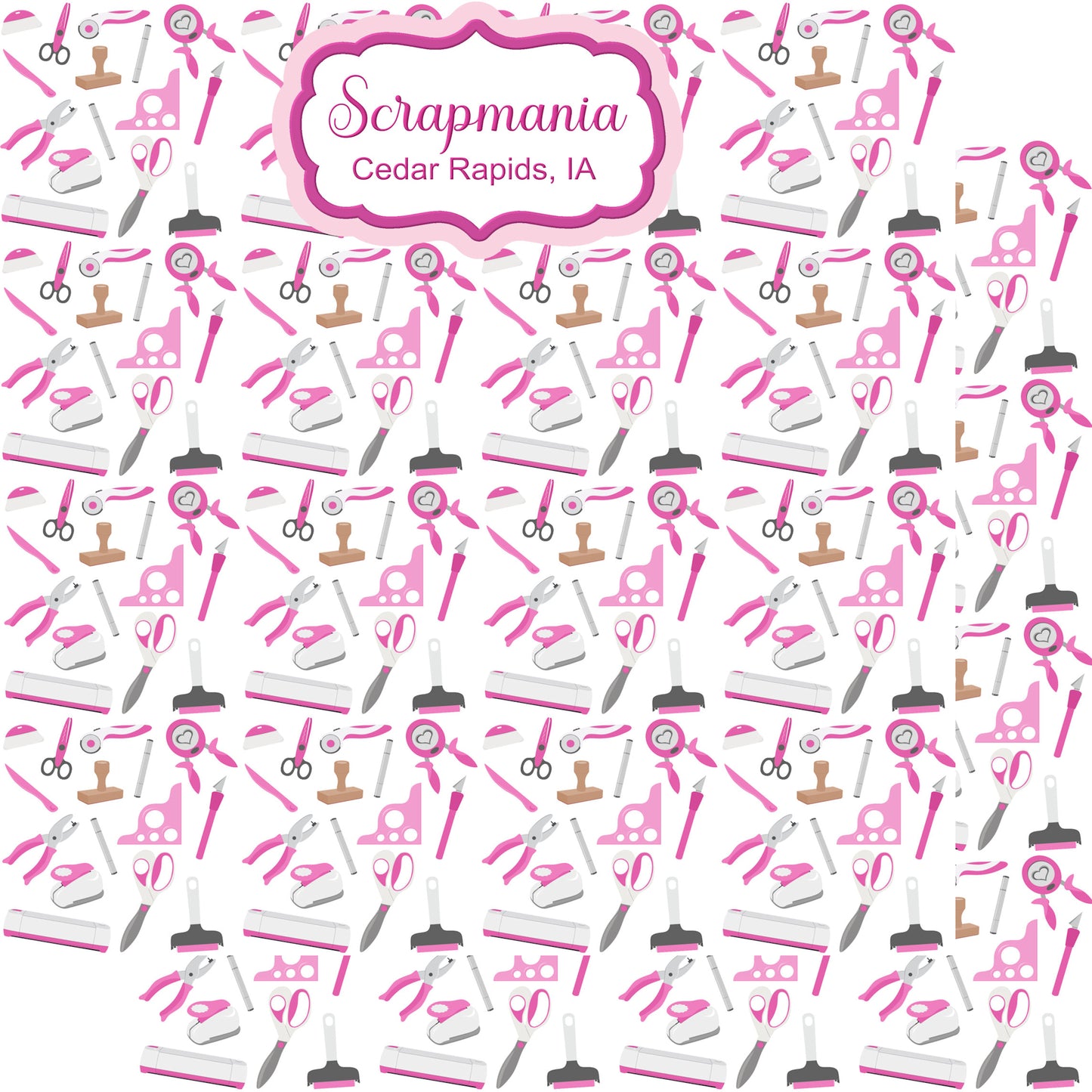 Scrapmania 12 x 12 Double-Sided Scrapbook Paper by SSC Designs