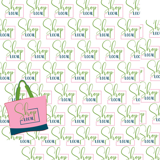 Shop Local 12 x 12 Double-Sided Scrapbook Paper by SSC Designs