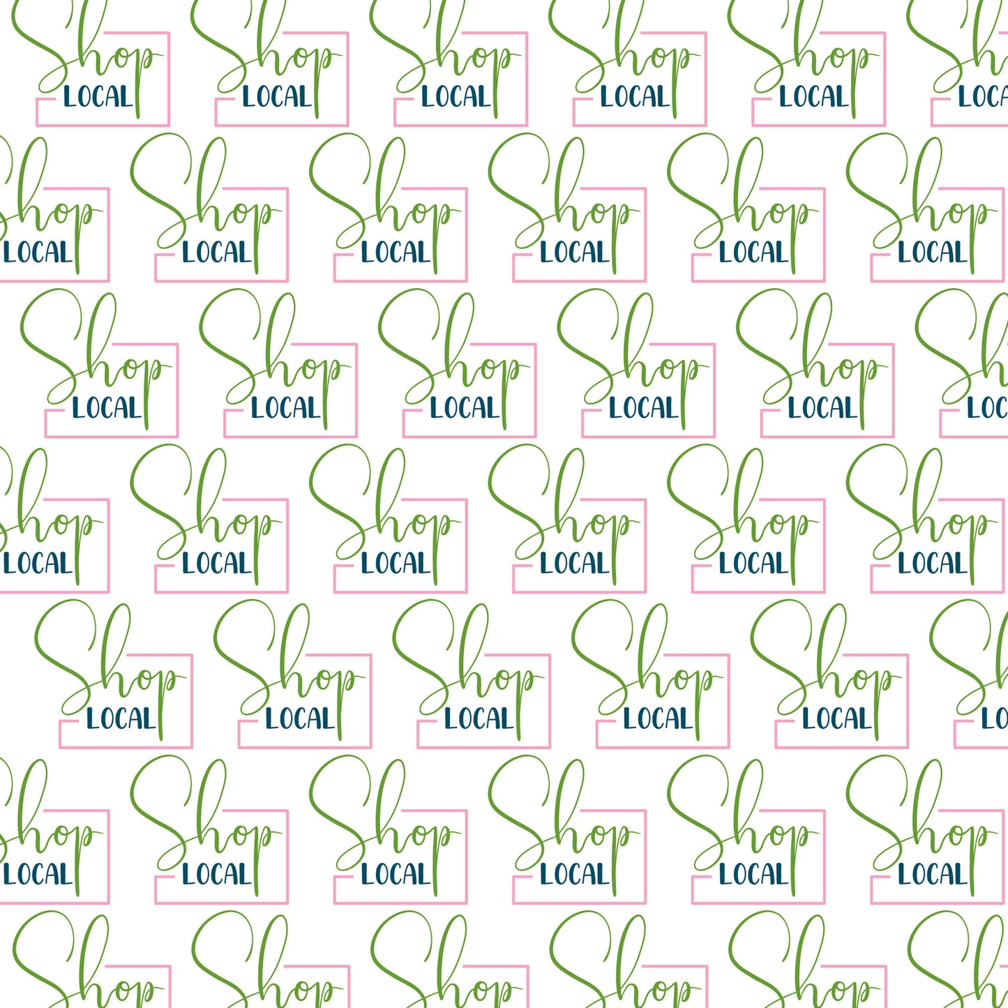 Shop Local 12 x 12 Double-Sided Scrapbook Paper by SSC Designs