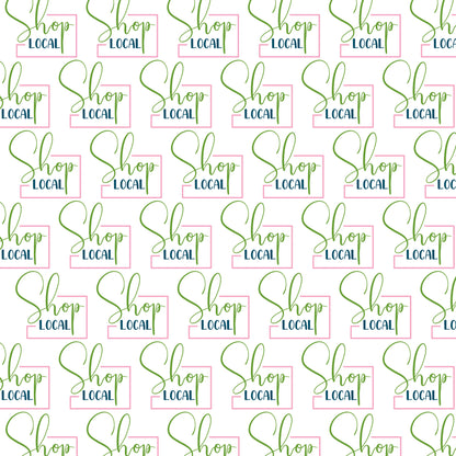 Shop Local 12 x 12 Double-Sided Scrapbook Paper by SSC Designs