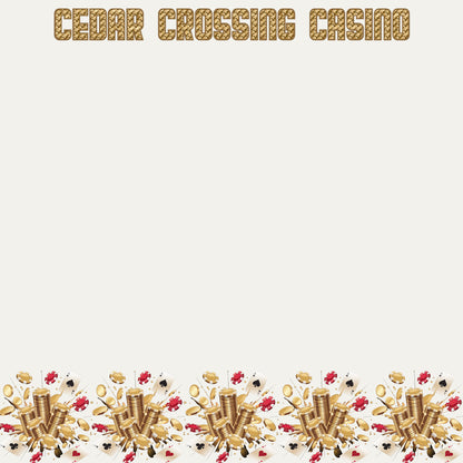 Cedar Crossing Casino 12 x 12 Double-Sided Scrapbook Paper by SSC Designs
