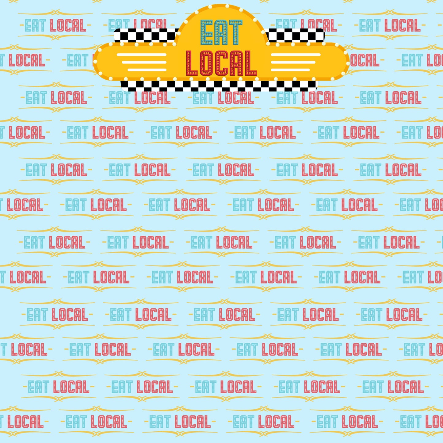 Eat Local 12 x 12 Double-Sided Scrapbook Paper by SSC Designs