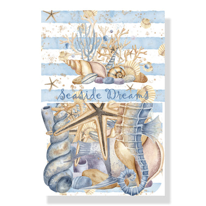 Seaside Dreams Collection Laser Cut Scrapbook Ephemera Embellishments by SSC Designs - 3 Packs