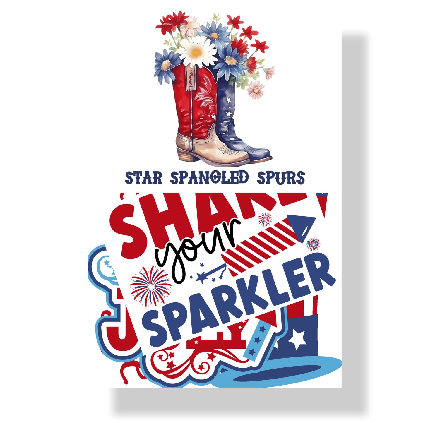 Star Spangled Spurs 12 x 12 Scrapbook Collection Kit by SSC Designs - 3 Kits