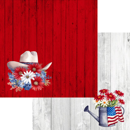 Star Spangled Spurs 12 x 12 Scrapbook Collection Kit by SSC Designs - 3 Kits