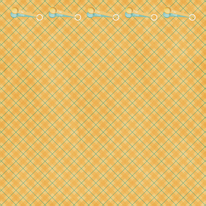 Stir It Up Collection Measure Twice 12 x 12 Double-Sided Scrapbook Paper by SSC Designs - 15 Pack