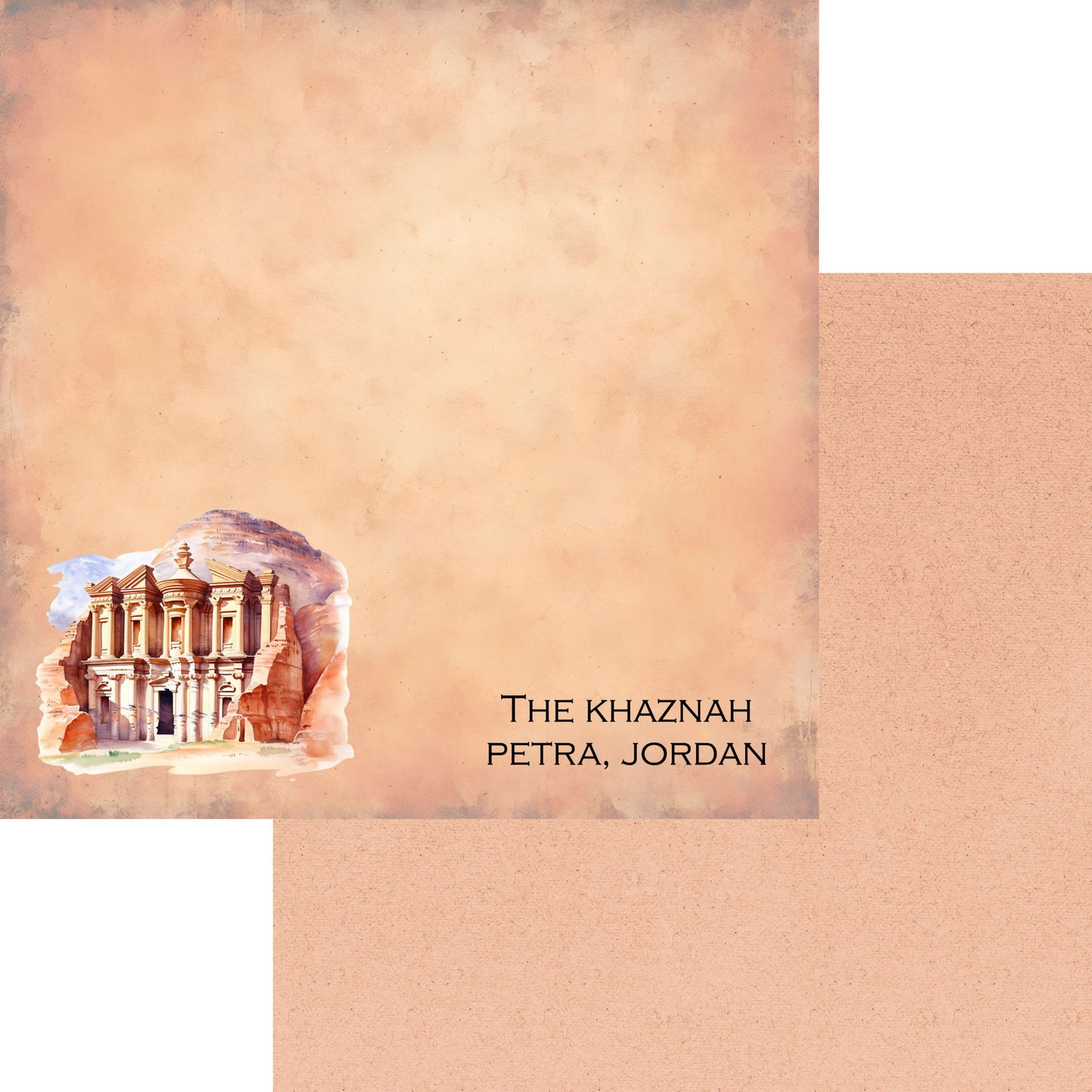 Seven Wonders Collection The Khaznah 12 x 12 Double-Sided Scrapbook Paper by SSC Designs - 15 Pack