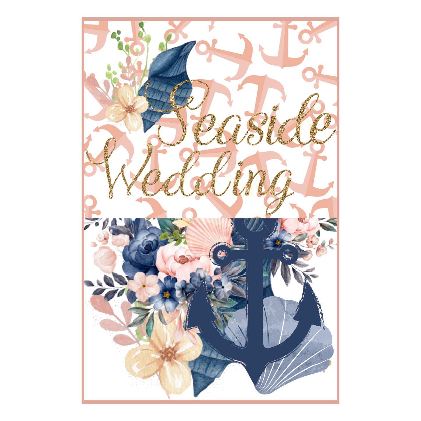 Seaside Wedding 12 x 12 Scrapbook Paper Pack & Embellishment Kit - 3 Kits
