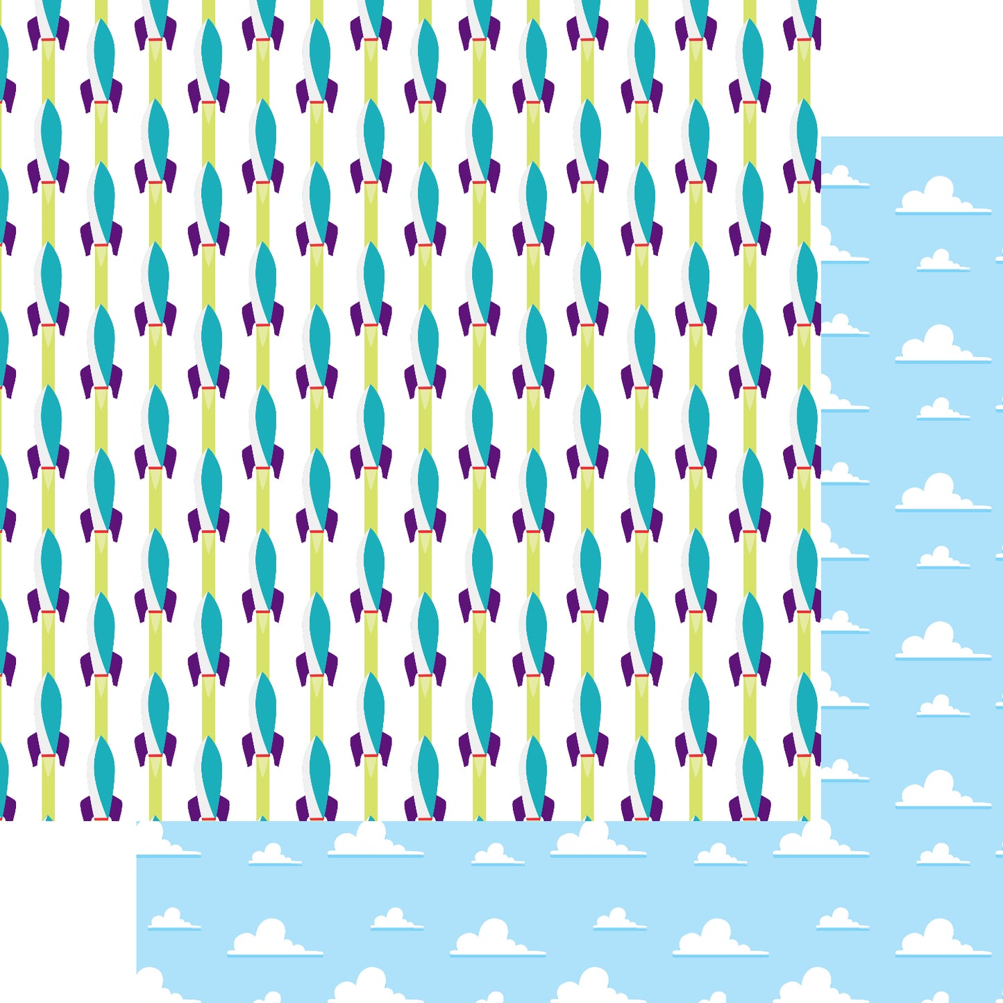 MNineDesign's Toy Box 12 x 12 Scrapbook Paper Pack Kit - 3 Kits