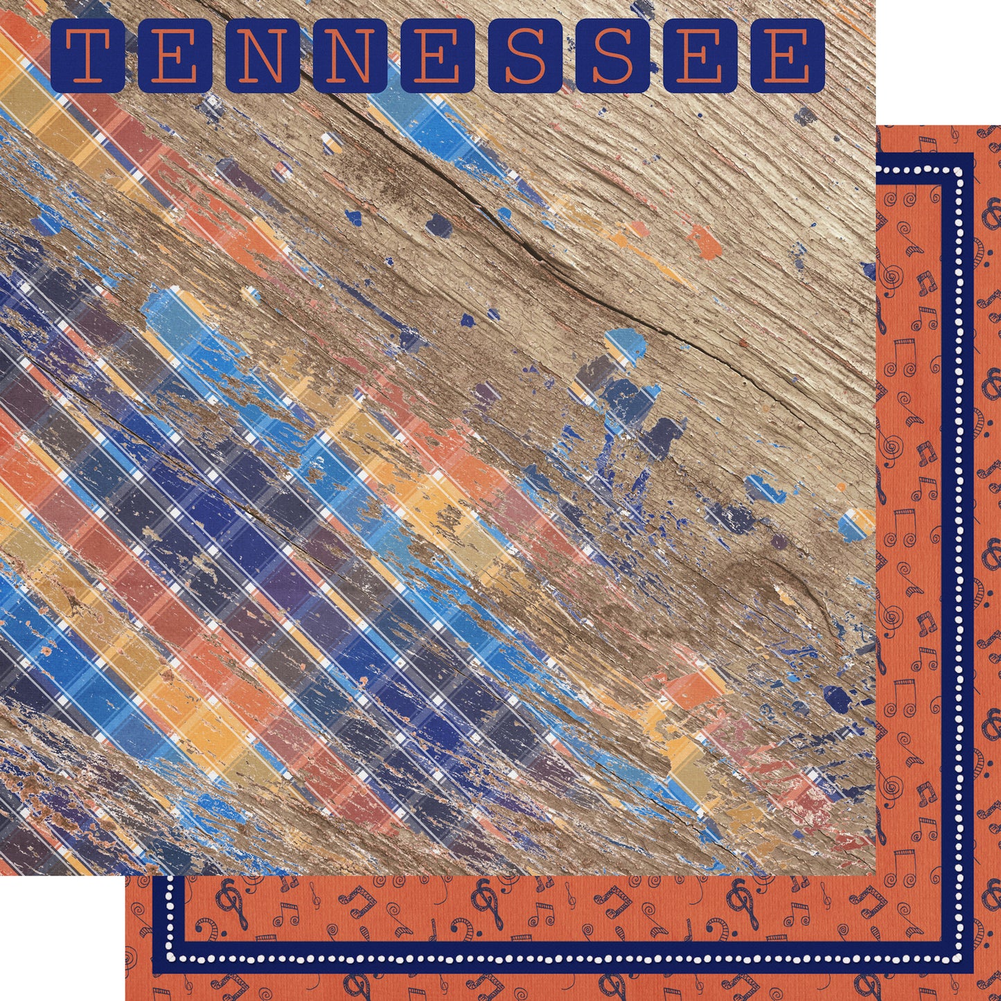 Tennessee 12 x 12 Scrapbook Paper & Embellishment Kit by SSC Designs - 3 Kits