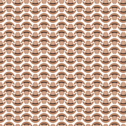 Texas Collection Cowboy Hats 12 x 12 Double-Sided Scrapbook Paper by SSC Designs - 15 Pack