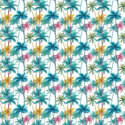 Tropic Like It's Hot Collection Hibiscus Hues 12 x 12 Double-Sided Scrapbook Paper by SSC Designs - 15 Pack