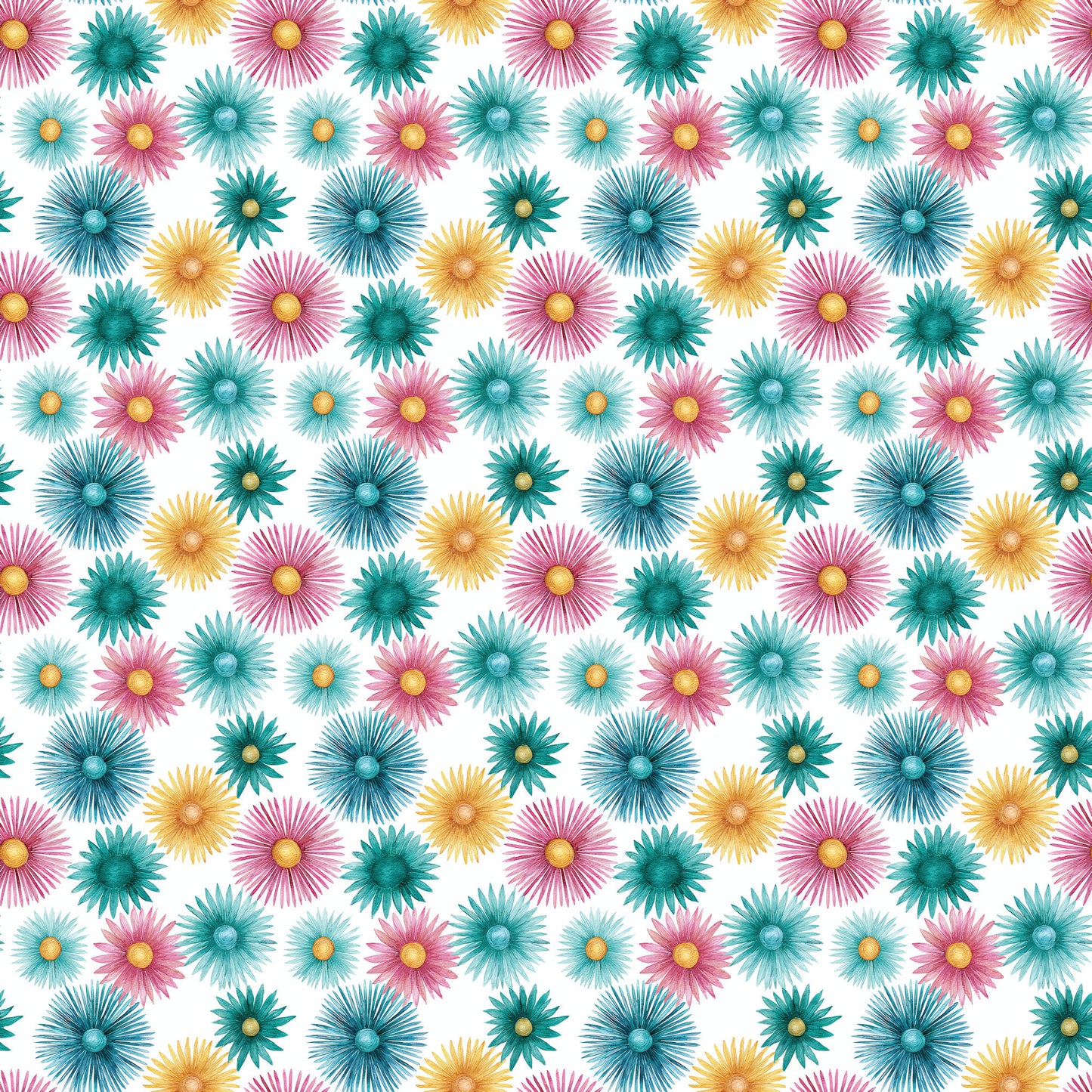 Tropic Like It's Hot Collection Hibiscus Hues 12 x 12 Double-Sided Scrapbook Paper by SSC Designs - 15 Pack