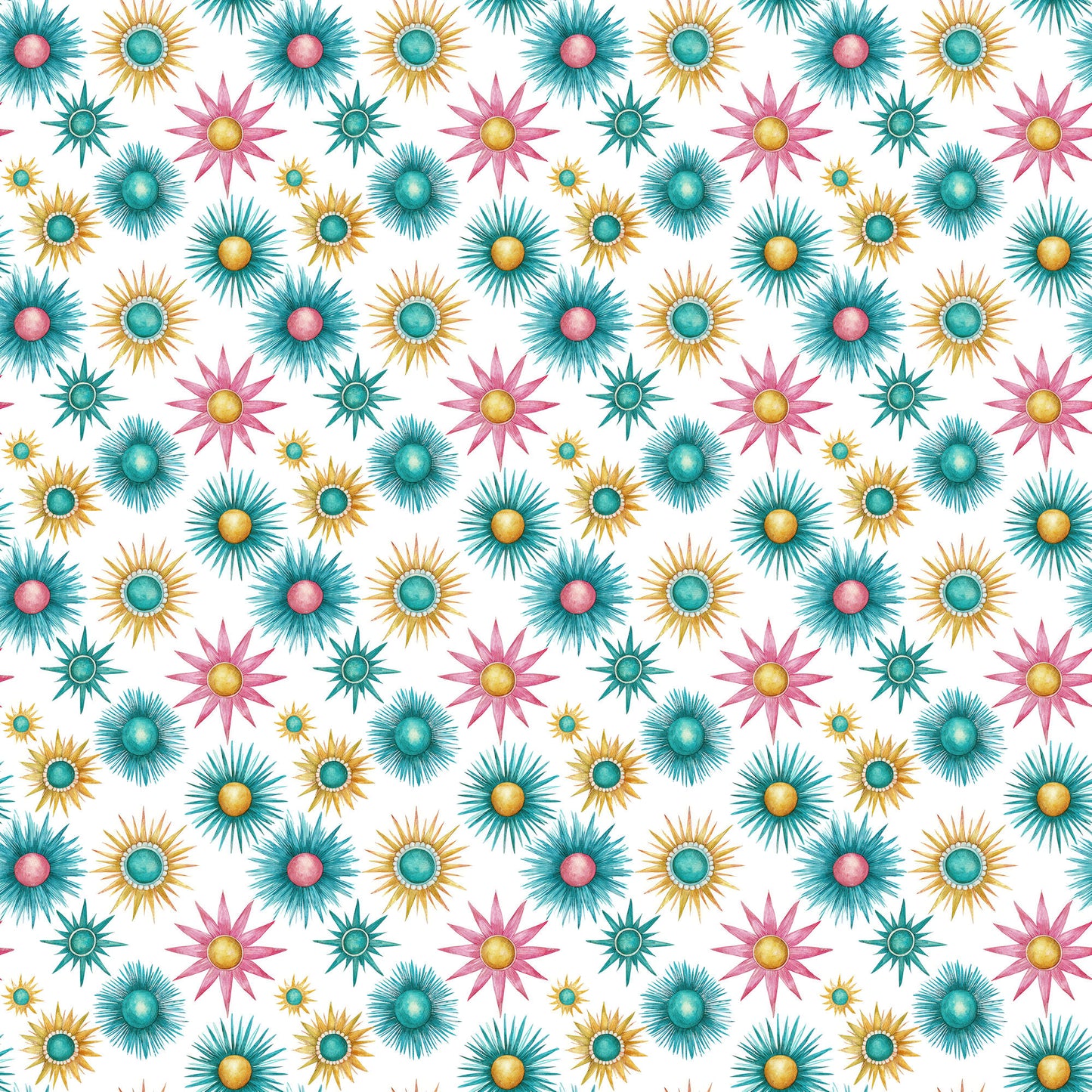 Tropic Like It's Hot Collection Starfish Dreams 12 x 12 Double-Sided Scrapbook Paper by SSC Designs - 15 Pack