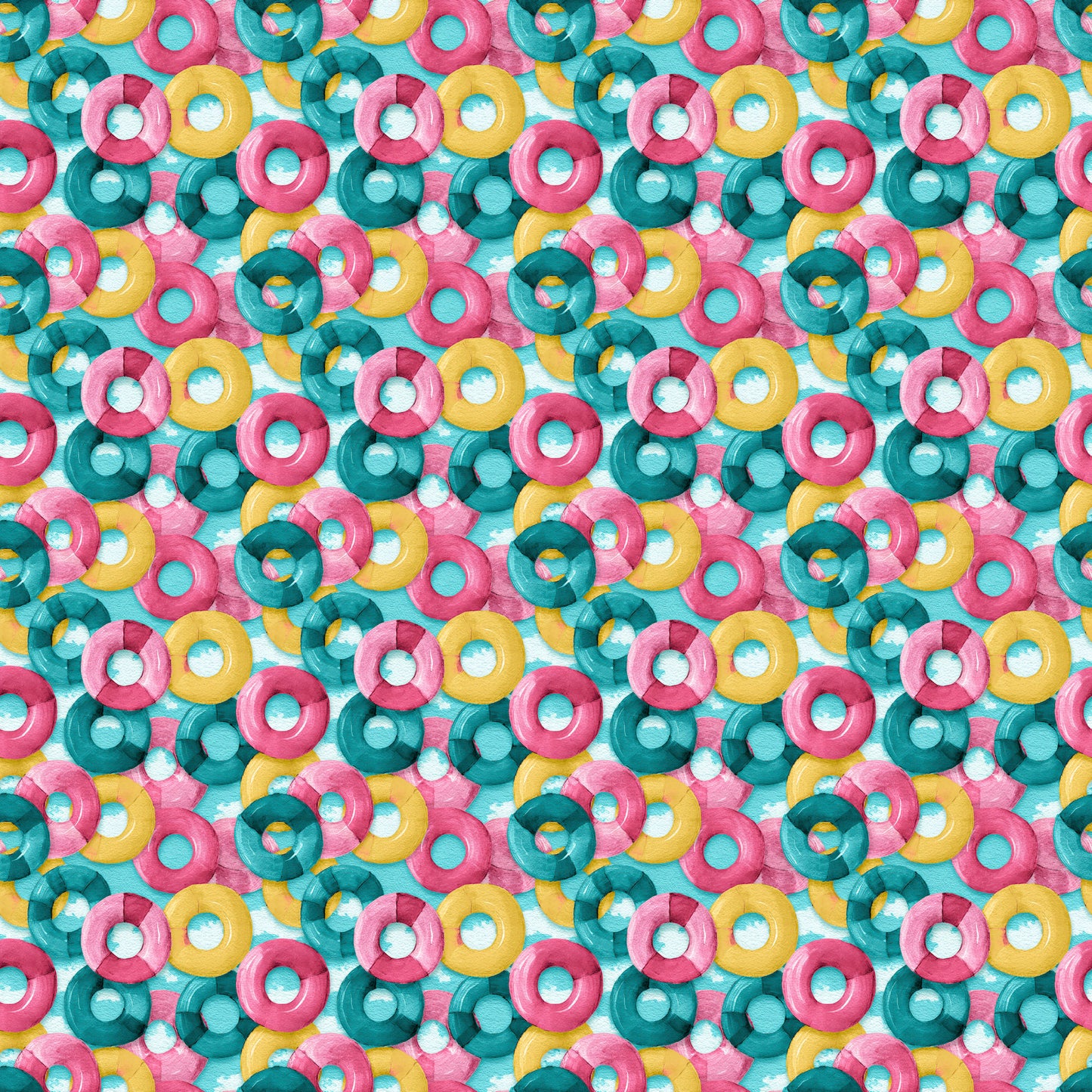 Tropic Like It's Hot Collection Splash Zone 12 x 12 Double-Sided Scrapbook Paper by SSC Designs - 15 Pack