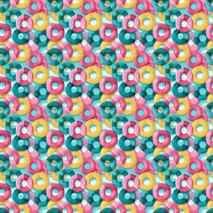 Tropic Like It's Hot Collection Splash Zone 12 x 12 Double-Sided Scrapbook Paper by SSC Designs - 15 Pack
