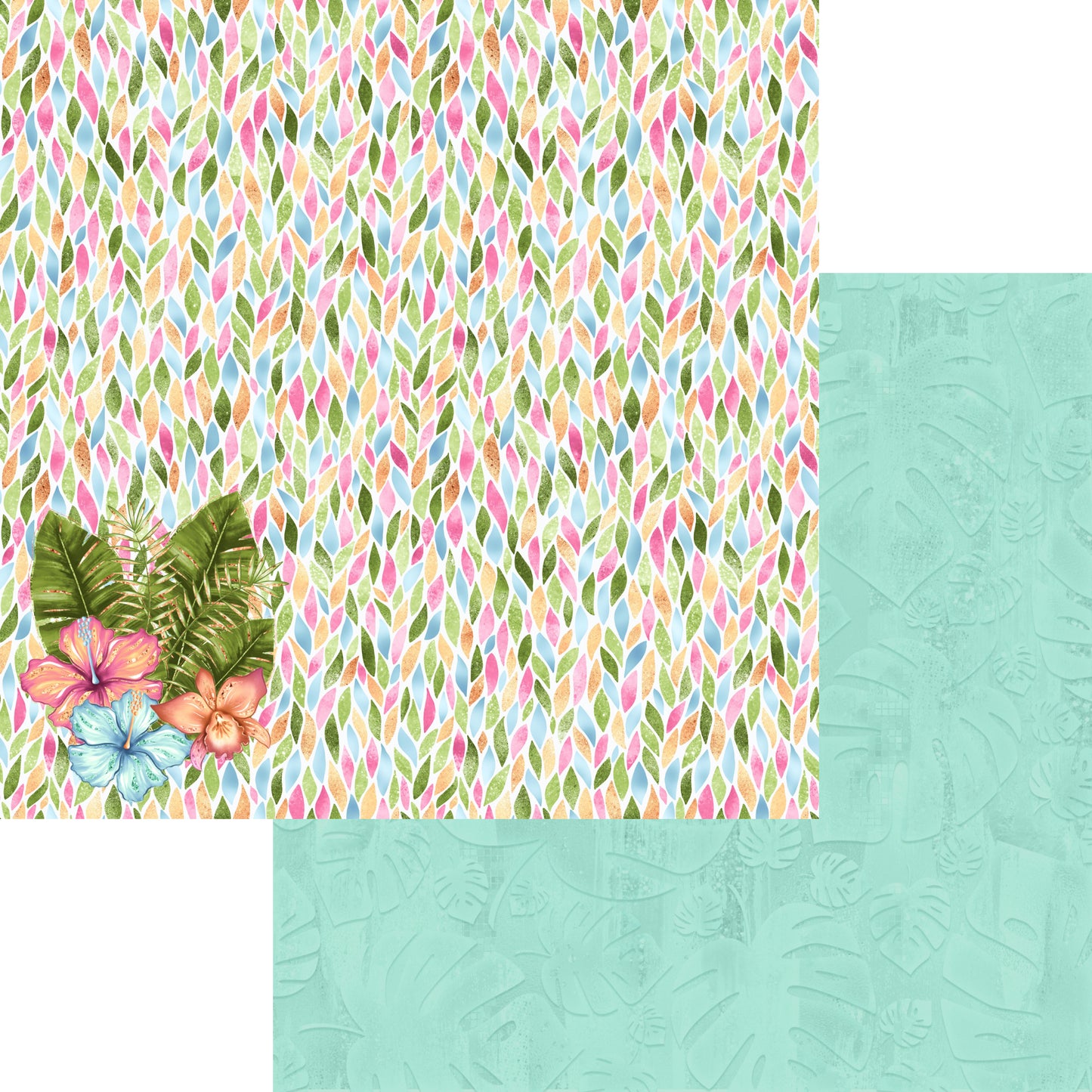 Tropical Bliss 12 x 12 Scrapbook Collection Kit by SSC Designs - 3 Kits