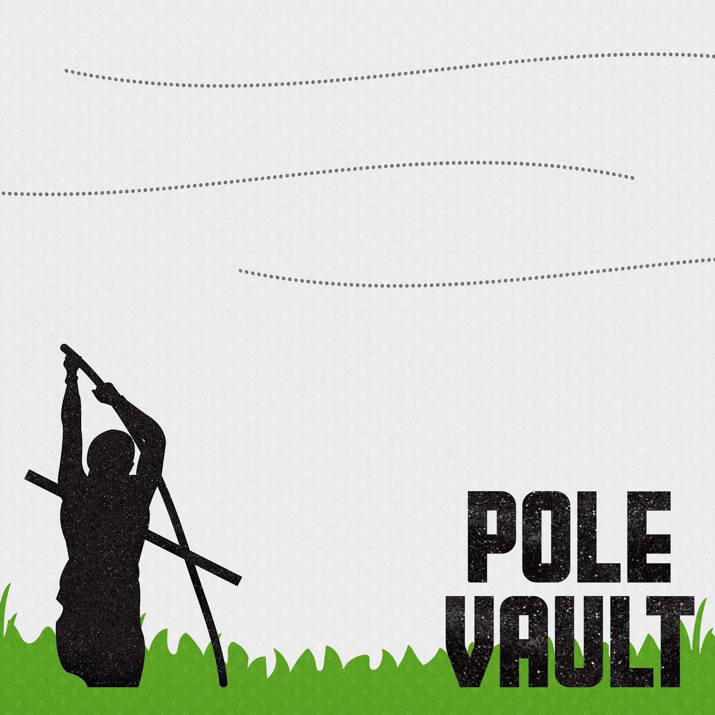 Track & Field Collection Pole Vault 12 x 12 Double-Sided Scrapbook Paper by SSC Designs - 15 Pack