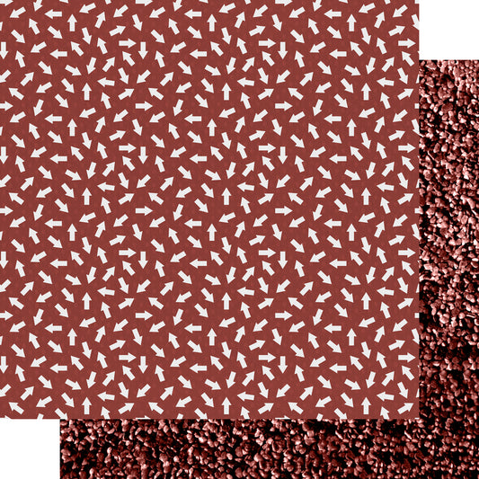 Track & Field Collection Track 12 x 12 Double-Sided Scrapbook Paper by SSC Designs - 15 Pack