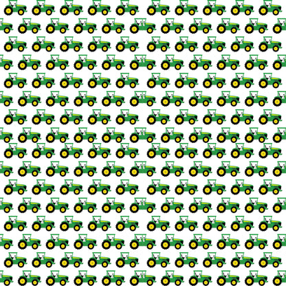 Tractor Time Collection Happily Ever Tractor 12 x 12 Double-Sided Scrapbook Paper by SSC Designs - 15 Pack