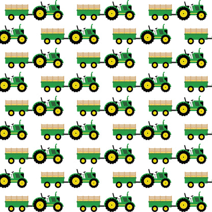 Tractor Time Collection Crop Hopper 12 x 12 Double-Sided Scrapbook Paper by SSC Designs - 15 Pack