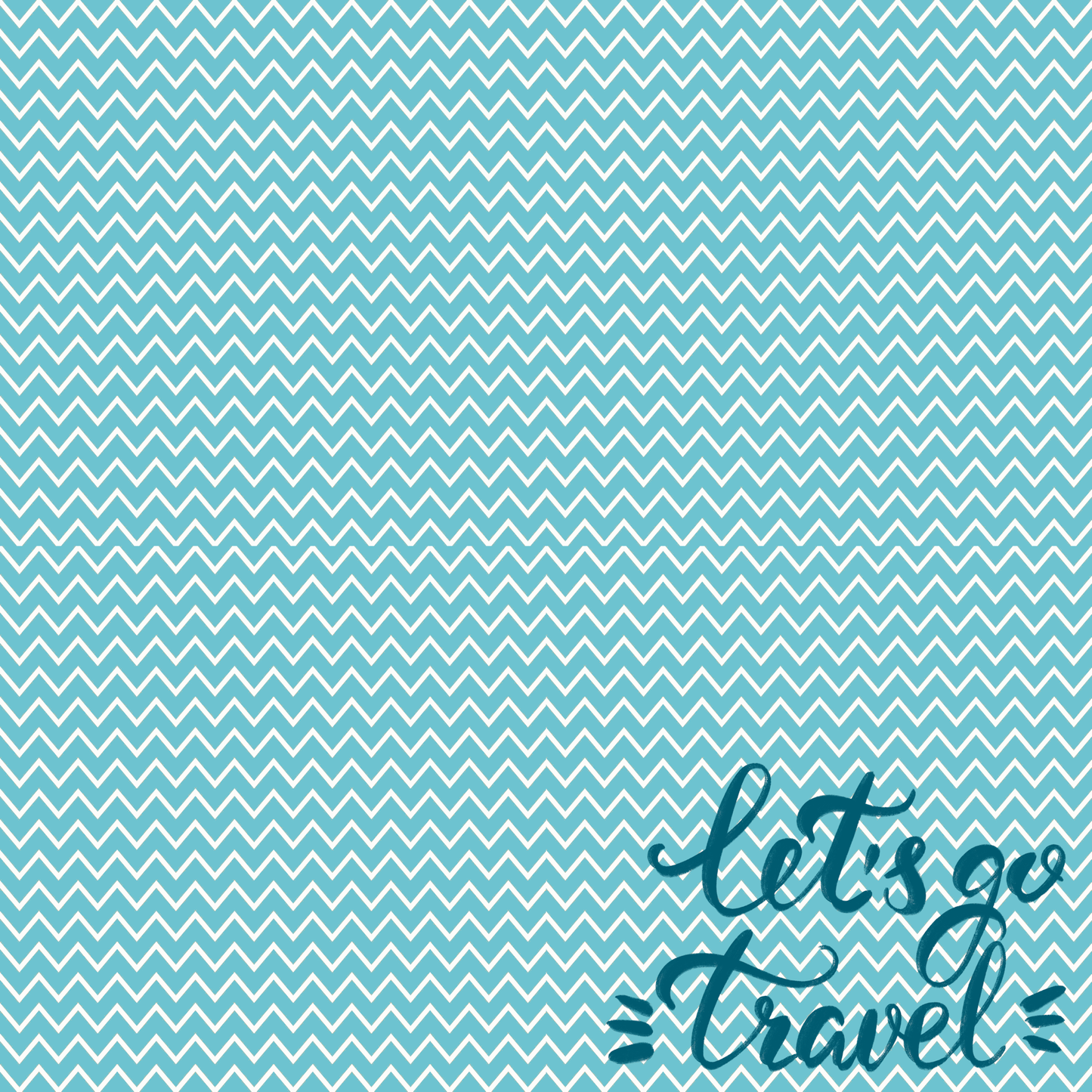 Let's Go Traveling Collection Let's Go Traveling 12 x 12 Double-Sided Scrapbook Paper by SSC Designs - 15 Pack