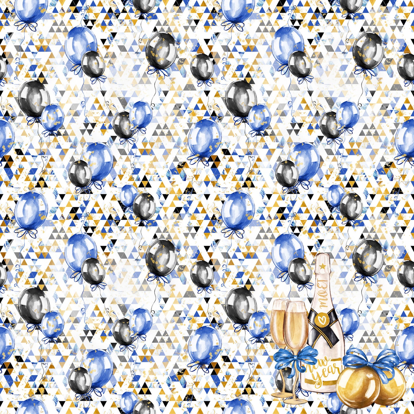 2026 Collection Balloon Drop 12 x 12 Double-Sided Scrapbook Paper by SSC Designs - 15 Pack