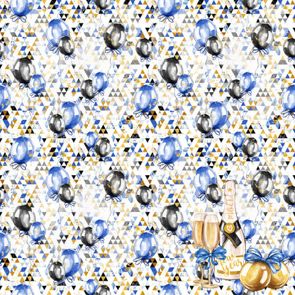 2026 Collection Balloon Drop 12 x 12 Double-Sided Scrapbook Paper by SSC Designs - 15 Pack