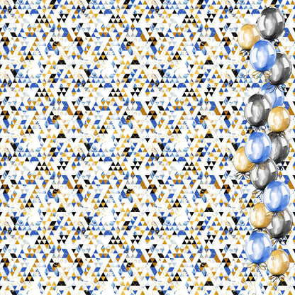 2026 Collection Balloon Drop 12 x 12 Double-Sided Scrapbook Paper by SSC Designs - 15 Pack