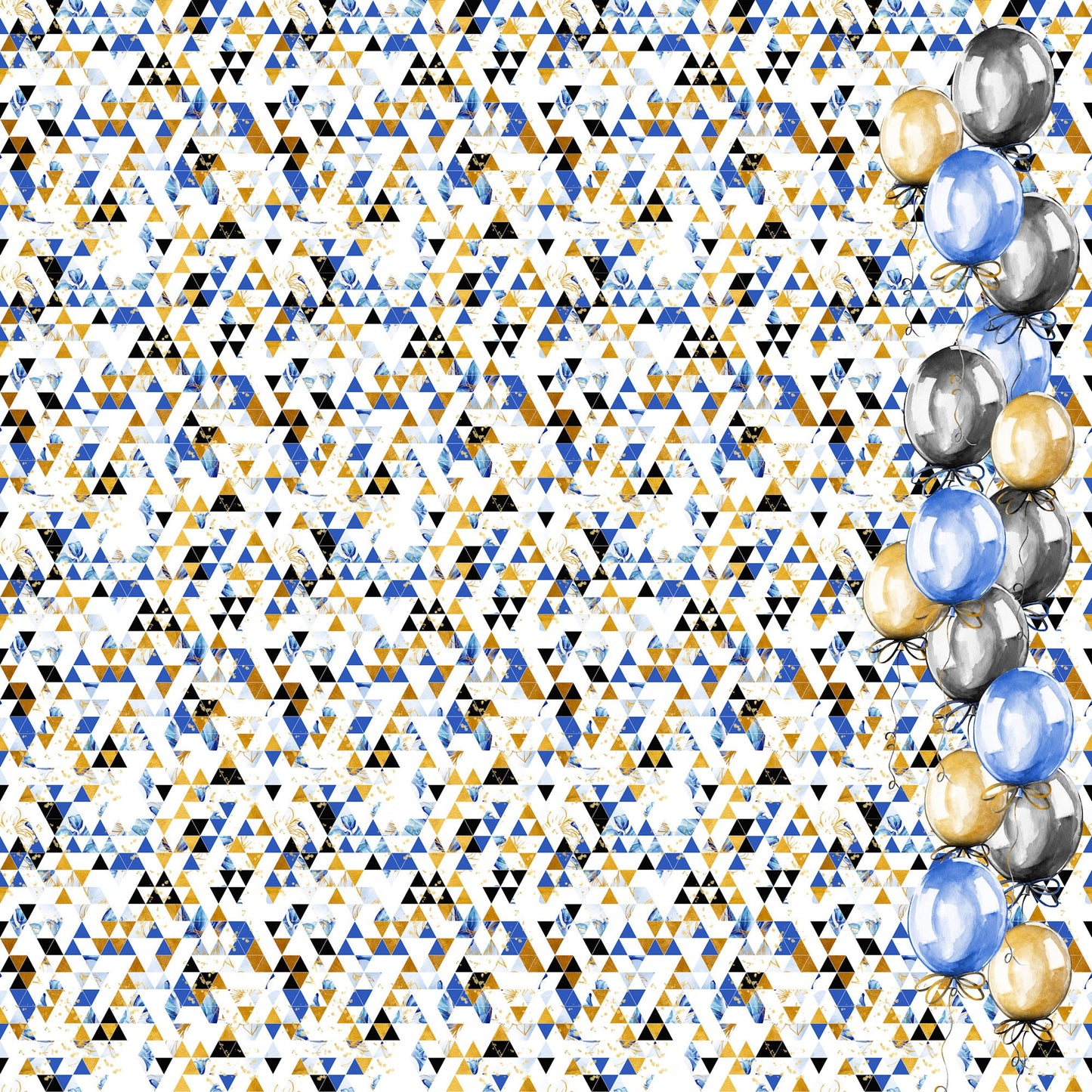 2026 Collection Balloon Drop 12 x 12 Double-Sided Scrapbook Paper by SSC Designs - 15 Pack