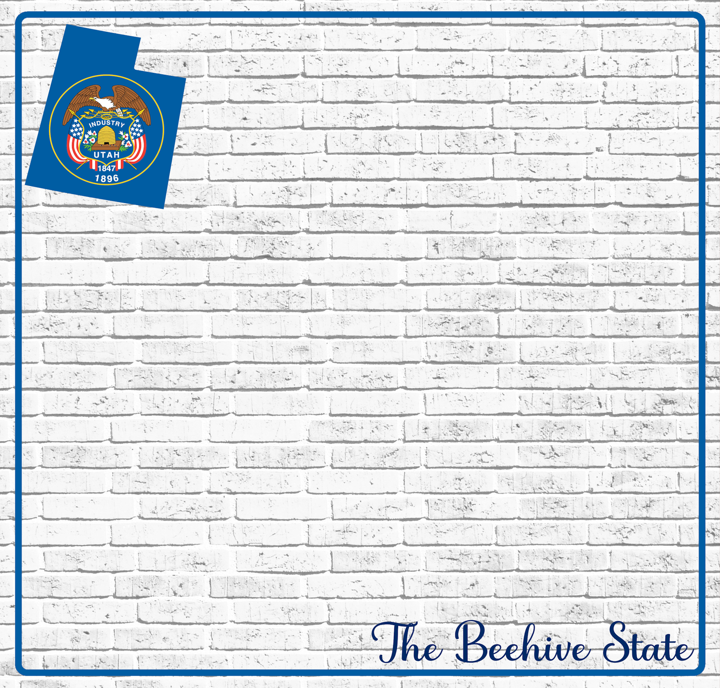 Fifty States Collection Utah 12 x 12 Double-Sided Scrapbook Paper by SSC Designs - 15 Pack