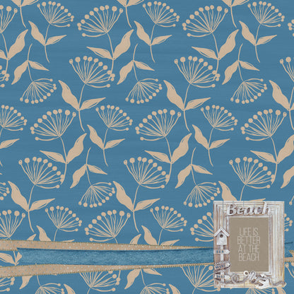 Under The Boardwalk Collection Better At The Beach 12 x 12 Double-Sided Scrapbook Paper by SSC Designs - 15 Pack
