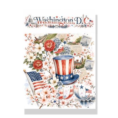 Washington, DC Collection Laser Cut Scrapbook Ephemera Embellishments by SSC Designs - 3 Packs