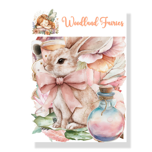 Woodland Fairies Collection Laser Cut Scrapbook Ephemera Embellishments by SSC Designs - 3 Packs