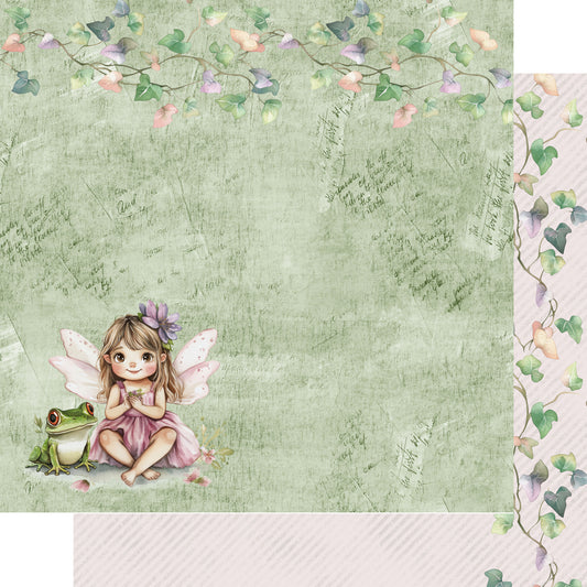 Woodland Fairies Collection Forest Friends 12 x 12 Double-Sided Scrapbook Paper by SSC Designs - 15 Pack