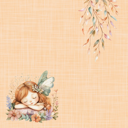Woodland Fairies Collection Little Dreamer 12 x 12 Double-Sided Scrapbook Paper by SSC Designs - 15 Pack