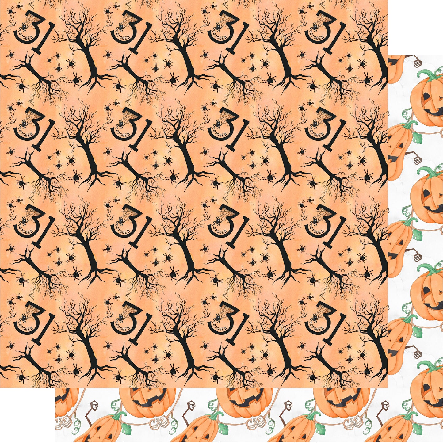 Witch, Please! Collection October 31st 12 x 12 Double-Sided Scrapbook Paper by SSC Designs - 15 Pack