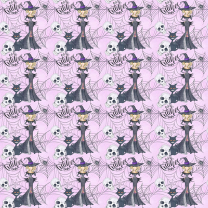 Witch, Please! Collection Bad Witches 12 x 12 Double-Sided Scrapbook Paper by SSC Designs - 15 Pack