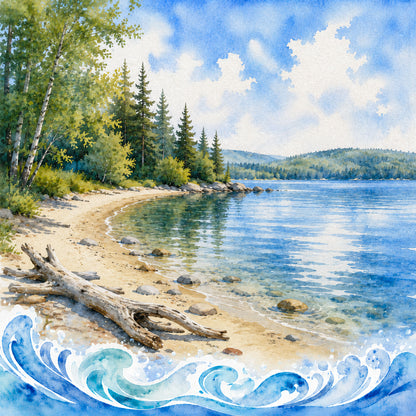 Water Sports Collection Jet Ski Afternoon 12 x 12 Double-Sided Scrapbook Paper by SSC Designs - 15 Pack