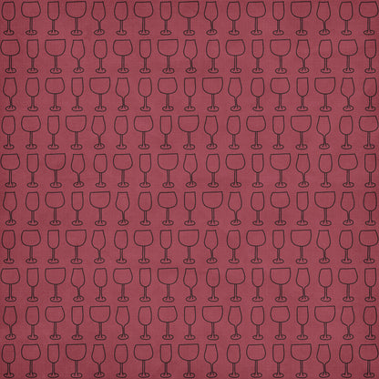 Wine Time Collection Red Wine 12 x 12 Double-Sided Scrapbook Paper by SSC Designs - 15 Pack