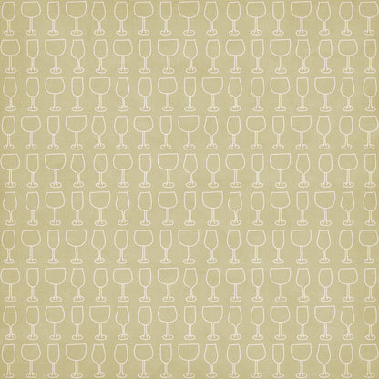 Wine Time Collection White Wine 12 x 12 Double-Sided Scrapbook Paper by SSC Designs - 15 Pack