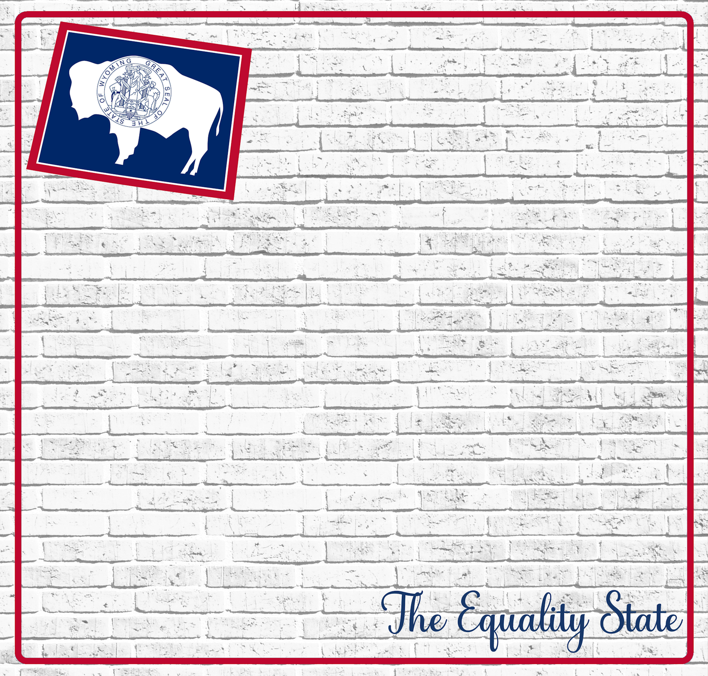 Fifty States Collection Wyoming 12 x 12 Double-Sided Scrapbook Paper by SSC Designs - 15 Pack