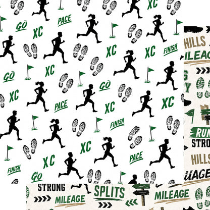 Cross Country Collection Pace 12 x 12 Double-Sided Scrapbook Paper by SSC Designs