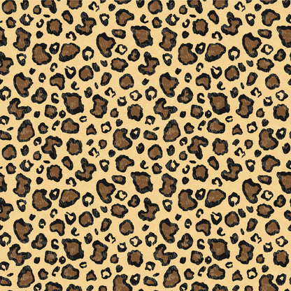 Animal Safari Collection Cheetah Spots 12 x 12 Double-Sided Scrapbook Paper by SSC Designs - 15 Pack